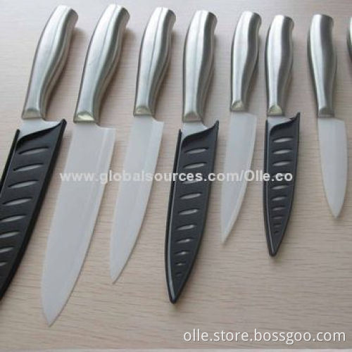 Ceramic Knives with Stainless Steel Handle Super Cool Design